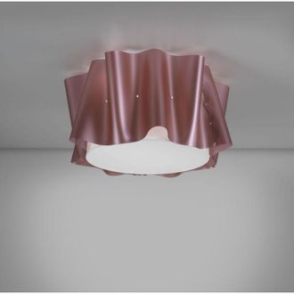 Linea Zero Linea Zero - Plaf&oacute;n 5 Luces Metal Rosa Cm. 60x32