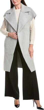 Joseph Ribkoff Fuzzy Eyelash Long Vest