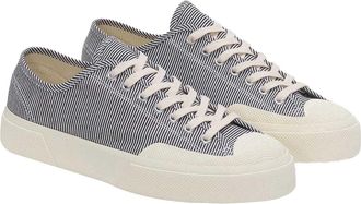 Superga Unisex Volwassen 2432 Works Stripe Sneakers (Blauw/Wit)