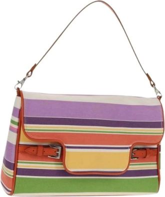 Burberry Borsa a spalla vintage Pre-owned - - Pre-owned - Donna - Multicolore - ONE SIZE