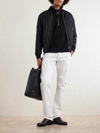 Tom Ford Slim-Fit Straight-Leg Cotton-Blend Corduroy Trousers