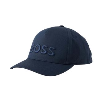 HUGO BOSS Seth Cap - Heren - Petten - Blauw - ONE Size - Katoen - Accessoires