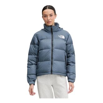 The North Face Jassen, Dames, Blauw, S, Leer, 1996 Retro Nuptse Jacket