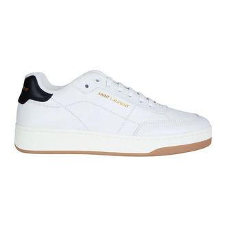 Saint Laurent Low-Top Lace-Up Trainers - male - Saint Laurent - Sneakers - White - 6 1/2 UK - Shoes