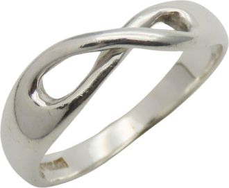 Tiffany & Co. Silver Silver 925 Band Ring (Pre-Owned)