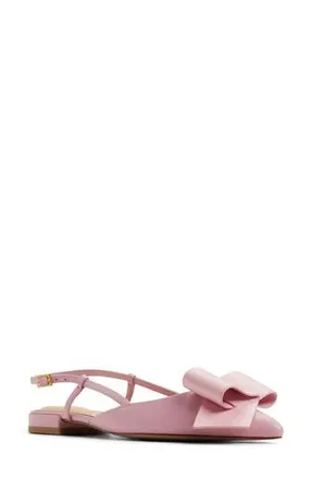 Ted Baker Emma Pointed Toe Slingback Flat in Light Pink at Nordstrom Rack, Size 5.5