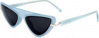 Calvin Klein Womens CKNYC1951S 57 450 Sunglasses - Blue - One Size