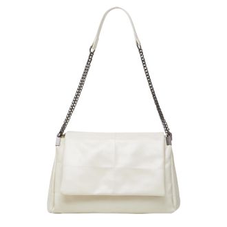 Generic Kexpery Womens PU Bag with Chain Spacious Crossbody Bag Shoulder Bag Messenger Bag for Shopping Travel Daily