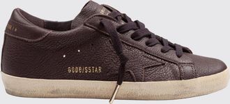 Golden Goose Sneakers Super-Star in pelle bovina a grana con logo laminato