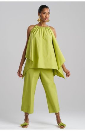 Natori TECHNO POPLIN Handkercheif Top in Pear at Nordstrom, Size Medium