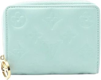 Louis Vuitton Pre-owned Wallets, female, Blue, Size: ONE SIZE Pre-owned Leather Wallet