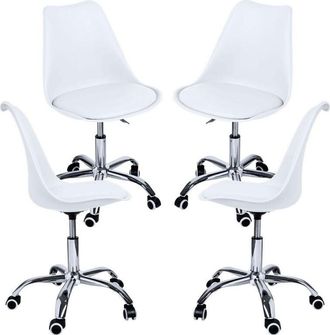 Regalos Miguel Regalos Miguel - Packs Sillas - Pack 4 Sillas Neo - Blanco