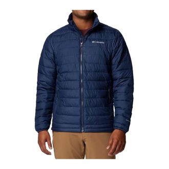 Columbia Powder Lite II Jacket - Heren - Winterjassen - Blauw - M - Leer - Jassen