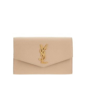 Saint Laurent Uptown wallet on chain Woman One Size