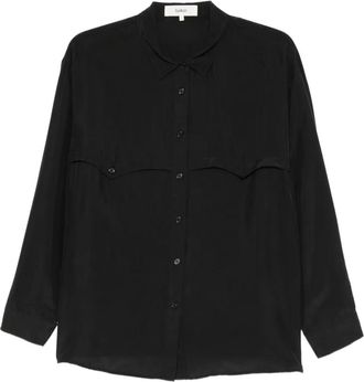 BA&SH Camicia in seta - Nero