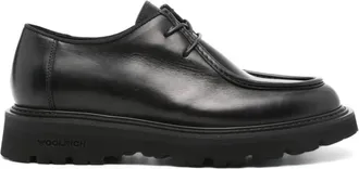 Woolrich Black Leather Lace Up Shoes