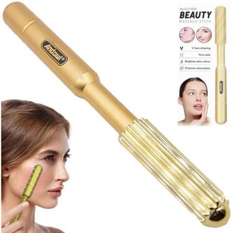 Trade Shop Trade Shop - Bastone Massaggio Facciale Bellezza Dispositivo Cura Viso Stick Antiet&agrave; Q-m360