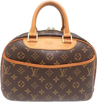 Louis Vuitton Pre-owned Vintage Monogram Handtas - Dames - Vintage Handtas - Bruin - ONE Size - Vintage