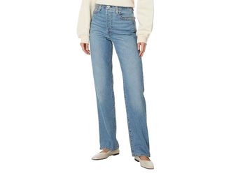Levi's Ribcage Full Length Womens Jeans Ringing Bells No Dx : 30 32, Cotton/Denim/Elastane