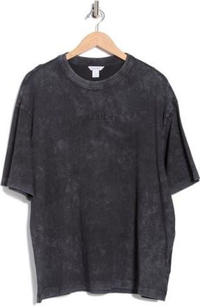 Calvin Klein Powder Wash Heavyweight Cotton T-Shirt in Black at Nordstrom Rack, Size Xx-Large