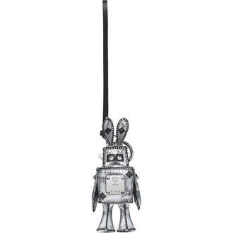 MCM Aren Rabot Charm in Visetos in Silver at Nordstrom