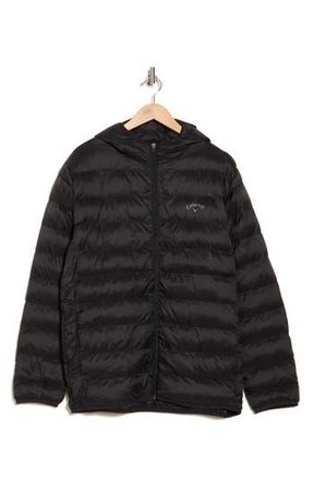 Callaway Channel Quilted Puffer Jacket in Caviar at Nordstrom Rack, Size Xx-Large