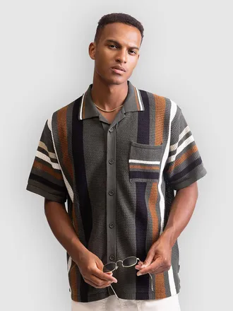 Redefined Rebel RREduardo Knit Boxy Fit Hemd