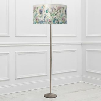 Voyage Maison Solensis Floor Lamp With Cirsium Eva Lampshade in Aqua