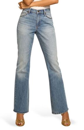 Ramy Brook Carla Straight Leg Jeans in Vintage Medium Wash at Nordstrom, Size 30