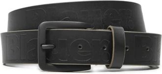 Blauer F4Writ 01 Riem - Heren - Riemen - Zwart - 105 CM - Leer - Accessoires