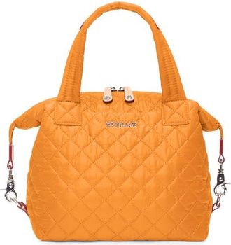 MZ Wallace Small Sutton Deluxe Tote in Sunset Orange at Nordstrom