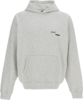 A.P.C. Hoodie x Fragment - Heren - Hoodies - Grijs - L - Hoodies & sweatvesten