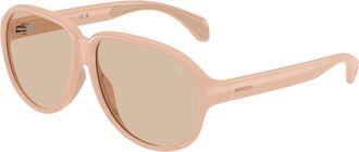 Moncler ME8001 HALCYONNE 500493 Mens Sunglasses Pink Size 60