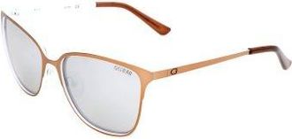 Guess Smoke Mirror Butterfly Ladies Sunglasses GF6010 29C 57