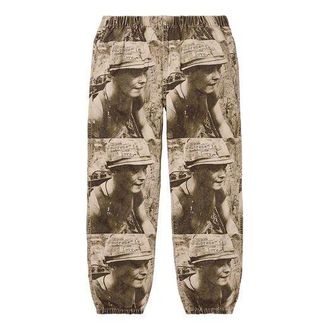 SUPREME FW19 Week 1 Supreme Is Love Skate Pant Printing Long Pants Unisex Gray SUP-FW19-179