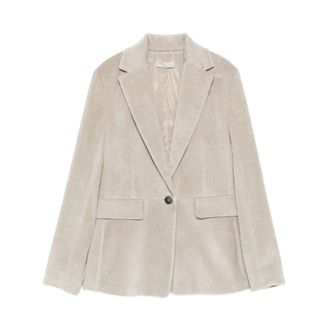 Antonelli Dames, Jassen, Grijs, Maat: M Leer