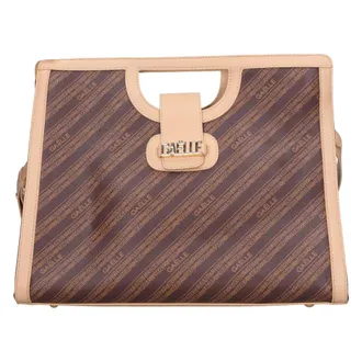 Ga&euml;lle Paris Dames, Tassen, Bruin, Maat: ONE Size Leer