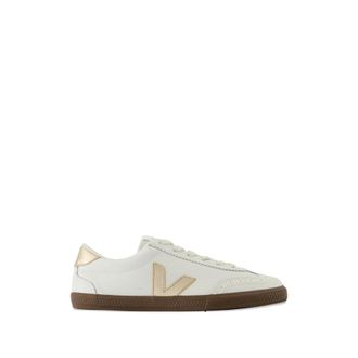 Veja Sneakers, female, White, Size: 11 US Volley Leather