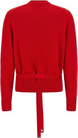 Ferragamo Cashmere Cardigan - Red