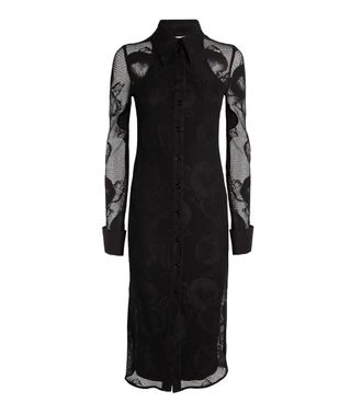 Sportmax Canosa Floral-lace Midi Dress Size M