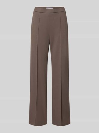 Raffaello Rossi Raffaello Rossi Gerade Hose mit fixierten B&uuml;gelfalten Modell RENEE in Taupe, Gr&ouml;&szlig;e 32