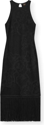 HUGO BOSS C Farseille 50559734 - Dames - Casual kleedjes - Zwart - S - Katoen - Kleedjes