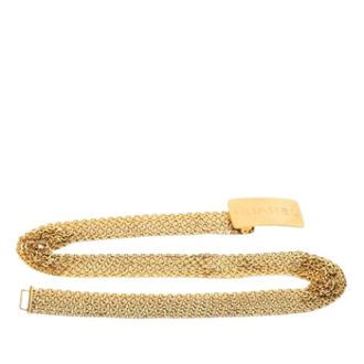 Chanel Pre-owned Belts, female, Yellow, Size: ONE SIZE Pre-owned Metal belts