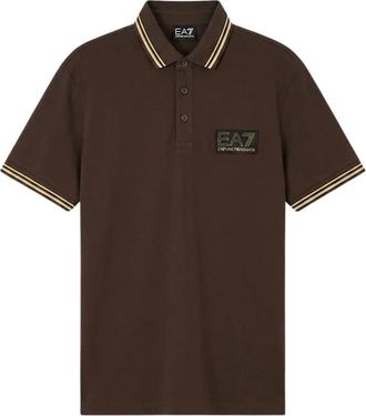 Emporio Armani Polo - - Tops - Uomo - Marrone - S