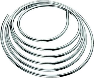 Schell Schell - Tubo De Cobre Flexible. Anillo De 5 M. Cromo D-10mm