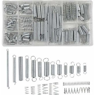 OEM Juego De 200 Resortes/resortes De Tensi&oacute;n/resortes De Compresi&oacute;n, Juego De 200 Resortes, 1 Caja - Crezuo
