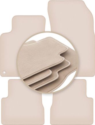 OEM Alfombrillas Premium Beige Para: Opel Corsa F Hatchback 2019