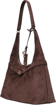Guess Tassen, Dames, Bruin, ONE Size, Polyester, Coleen Logo Small SA