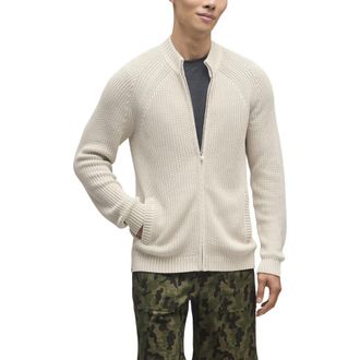 Barefoot Dreams Sunbleach Zip Up Cardigan in Sand Dune at Nordstrom, Size Xx-Large