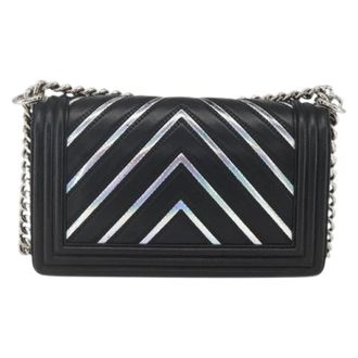 Chanel Pre-owned Vintage Shoulder Bag - Dames - Pre-owned - Zwart - Maat: ONE Size Leer